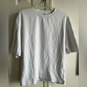 Classic White Men's T-Shirt Uniqlo L